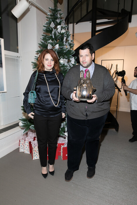 Ян Яновский и Елена Фейгин на Christmas Gift Show Askeri Gallery